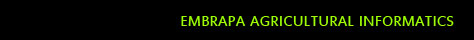 Embrapa Agricultural Informatics